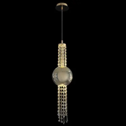 Светильник подвесной Crystal Lux NAVAJO SP3W LED GOLD 3811/203