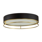 7723/100L AVRA LED SN 055 Светильник металл/пластик/белый/черный/золотой LED 100Вт 3000-6000K D600 IP20 пульт ДУ LOFTY