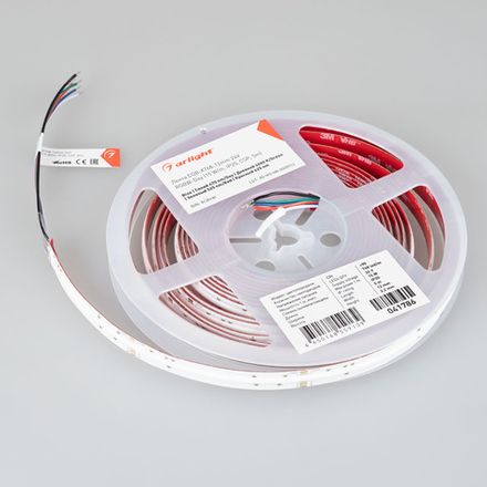 Лента COB-X768-12mm 24V RGBW-Day (15 W/m, IP20, CSP, 5m) (Arlight, 5 лет)
