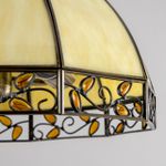 Citilux Шербург-2 CL440231 Люстра витражная подвесная Бронза