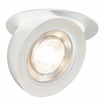 ST654.548.10 Св-к встр. Белый LED 1*10W 4000K 850Lm Ra&gt;90 38° IP20 D109xH60 180-240V