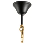 735030 Люстра EPSILON 3х40W E14 ЧЕРНЫЙ/ЗОЛОТО Lightstar