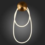 SL6102.301.30 Светильник настенный ST-Luce Латунь/Белый LED 1*30W 4000K