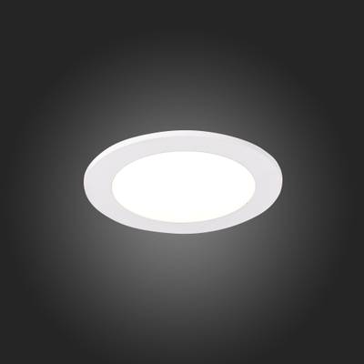 ST212.508.05 Св-к встр. Белый LED 1*5W 3000K/4000K/6000K 375Lm Ra80 110° IP20 D92xH30 220-240V