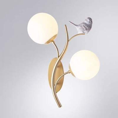 Бра Arte Lamp CAMOMILLA A9712AP-2SG, 2хE14