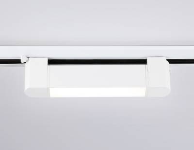 Светильник светодиодный трековый однофазный GL6724 WH белый IP20 10W 4200K 192*35*57