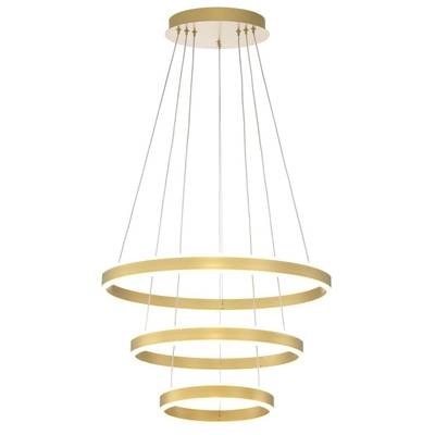 Citilux Дуэт CL719652 LED Люстра подвесная с пультом Золото