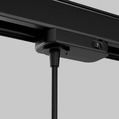 Коннектор для подвесного светильника Trinity TRA005-3-A-B, черный, TRA005-3-A-B. TM Maytoni