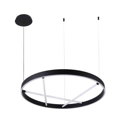 Подвесная люстра ARTE LAMP RICCO A1874SP-45BK, 1хLED