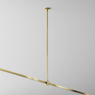 Крепление потолочное Long одинарное 760мм Flarity латунь, TRA159C-SL1-BS. TM Maytoni