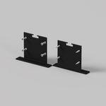 Комплект заглушек (для профиля 50×35) 2 шт., ALM-5035T-B-EC 642035. TM Maytoni