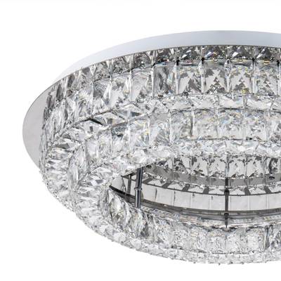 Eletto Olimpia EL330C80.1 LED Люстра хрустальная с пультом Хром