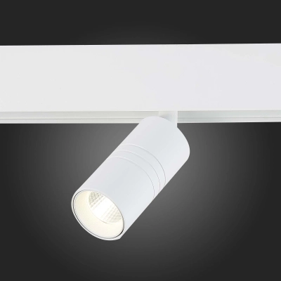 ST365.546.07 Магнитный трековый светильник белый LED 1*7W 4000K 595Lm Ra>80 36° IP20 L-xW44xH90 48V
