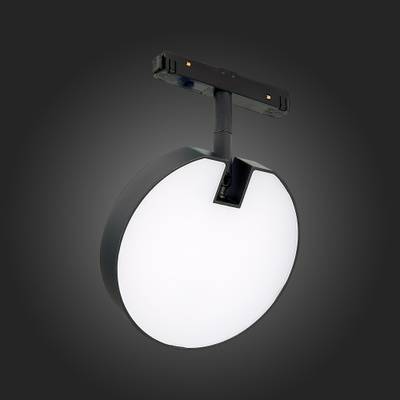 ST359.436.15 Магнитный трековый светильник Черный LED 1*15W 3000K 760Lm Ra&gt;80 120° IP20 L150xW28xH211 48V