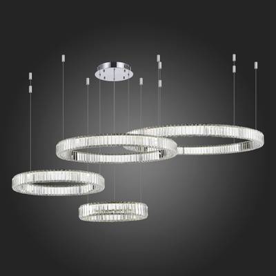 SL1622.103.04 Люстра подвесная ST-Luce Хром/Прозрачный LED 1*190W 4000K