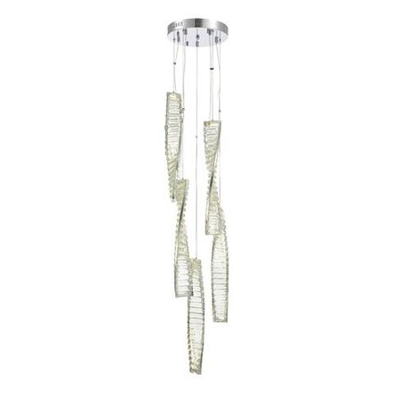 SL6205.103.05 Светильник подвесной ST-Luce Хром/Прозрачный LED 1*55W 3000K