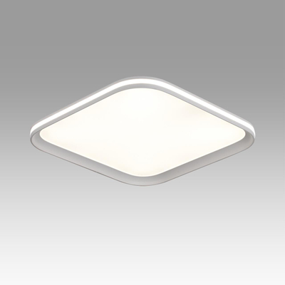 7750/72L MITRA LED SN 544 Светильник металл/PMMA/белый LED 72Вт 3000-6000К 396х396 IP20 пульт ДУ BETA