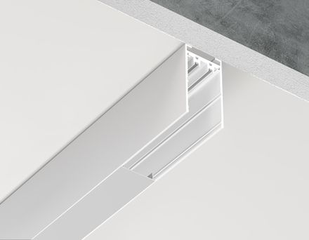 Шинопровод накладной Magnetic 220V GL1003 WH белый IP20 2000*30.6*56 (заглушки в комплекте)