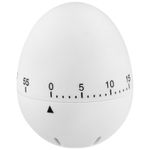 Таймер кухонный "Яйцо", 5,9*7,2 см (софт тач)
