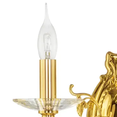 694622 Бра STREGARO 2х60W E14 ЗОЛОТО Lightstar