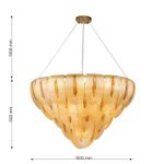 Подвесная люстра Flavus 3016-16P. ТМ Favourite