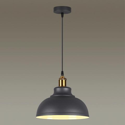 3366/1 PENDANT ODL17 419 темн.серый/бронзовый Подвес E27 60W 220V MIRT