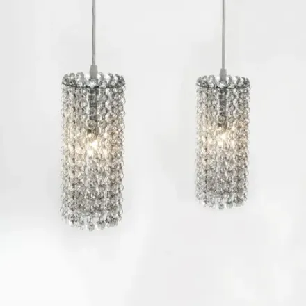 795324 Подвес CRISTALLO 1х40W G9 ХРОМ Lightstar