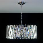 Citilux Ингвар CL334281 Люстра подвесная хрустальная Хром