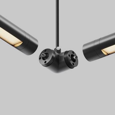 Угловой коннектор для системы Shelf с вводом питания, CA014LC-P-B. TM Maytoni