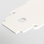 Заглушка торцевая 1шт S35 встраиваемый белый, TRA004EC-22W. TM Maytoni