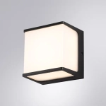 Уличный настенный светильник Arte Lamp LANCIA A6418AL-1BK, 1хLED