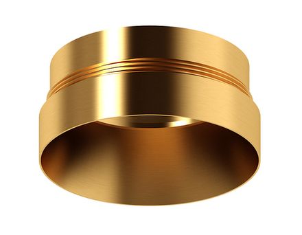 Насадка передняя для корпуса светильника с диаметром отверстия D60mm N6134 PYG золото желтое полированное D60*H25mm Out10mm MR16