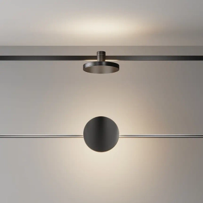 Трековый светильник Плато / Plato Flarity 3000K 7Вт 120°, TR152-1-7W3K-B. TM Maytoni