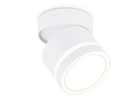 Светильник накладной поворотный TA1444 WH/FR белый/белый матовый GX53 max 12W D85*90