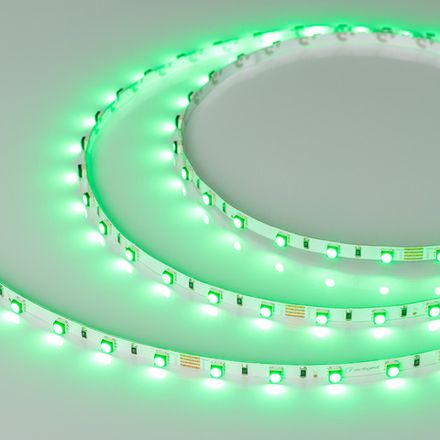 Лента MINI-60-24V RGB 5mm (3535, 5m, LUX) (Arlight, 6 Вт/м, IP20)
