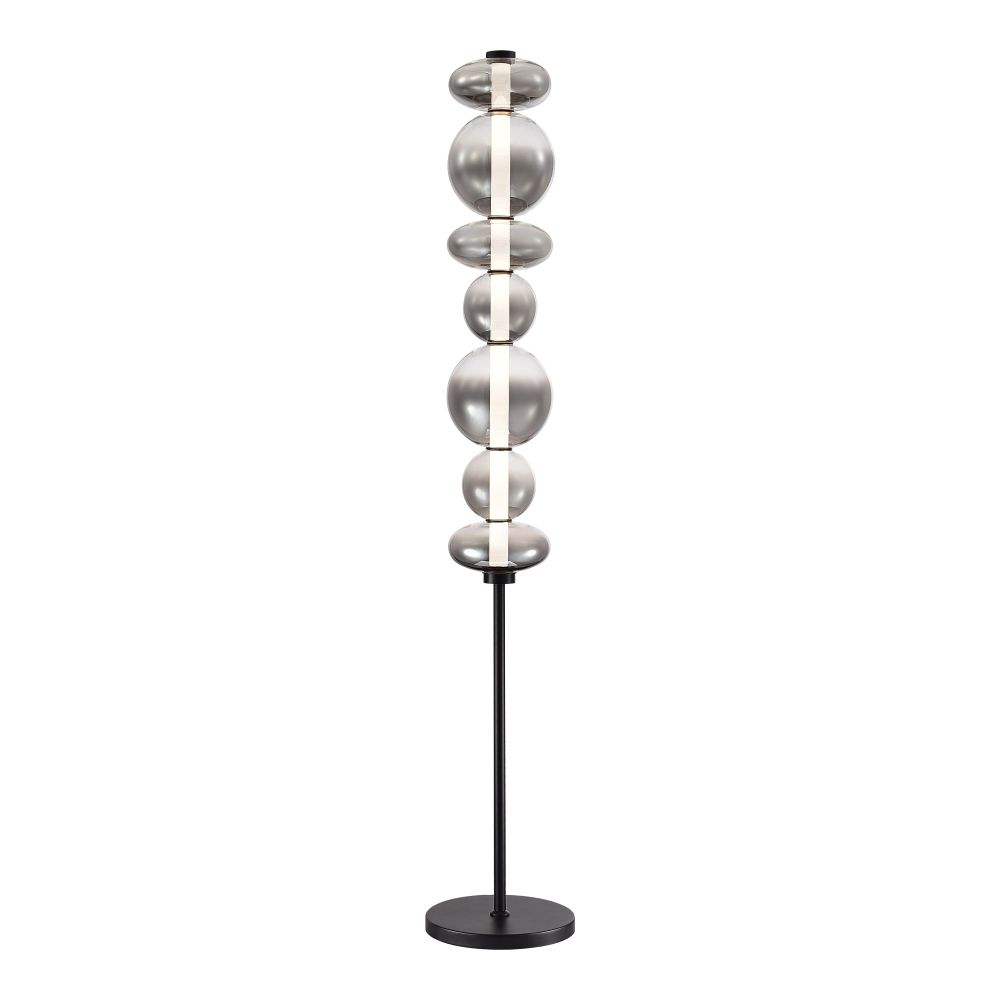 SL6119.405.40 Светильник напольный ST-Luce Черный/Дымчато-Серый LED 1*40W 3000K