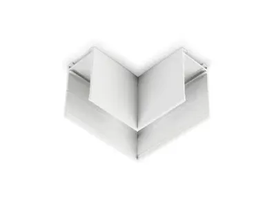 Коннектор угловой для накладного шинопровода Magnetic 220V GL1031 WH белый 80*80*52 (соединители в комплекте)
