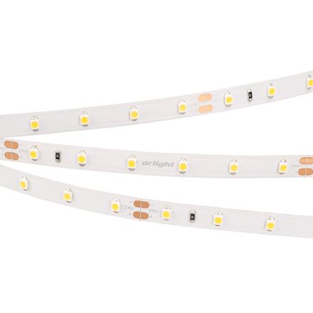 Лента RT 2-5000 24V Warm2700 (3528, 300 LED, LUX) (Arlight, 4.8 Вт/м, IP20)