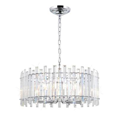 Citilux Ингвар CL334181 Люстра подвесная хрустальная Хром