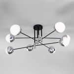Умная потолочная люстра в стиле лофт 70129/8 хром Smart