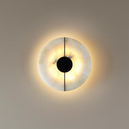 4311/12WL MIDCENT ODL22 351 светлый мрамор/черный металл Настенный светильник IP20 LED 10W 277Лм 3000K NAXOS