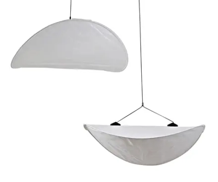 08022-60+60,01 Подвес Брами белый d60+60 h120 Led 36W (3000K)