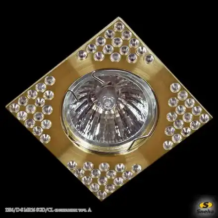 1106/D-S MR16 SGD/CL светильник точечный Sneha, GU5.3х1