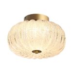 7720/24L PIKO LED SN 42 Светильник металл/стекло/прозрачный/золотой LED 24Вт 3000-6500K D300 IP20 пульт ДУ ANGELO