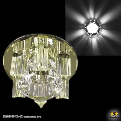 2020/B G9 CR+YL светильник точечный Sneha, G9х1