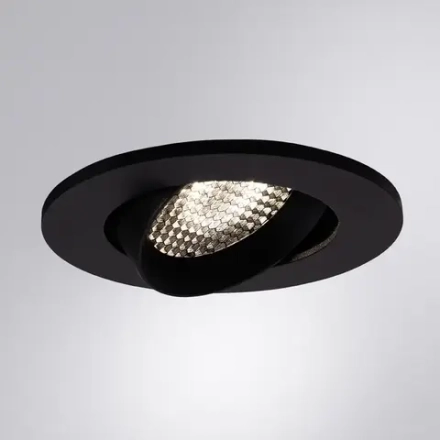 Точечный встраиваемый светильник Arte Lamp FUJI A2865PL-1BK, 1хGU10