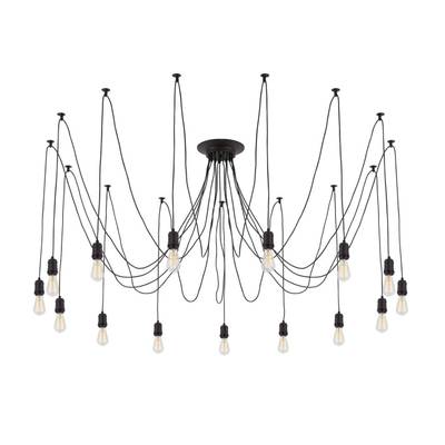 Citilux Эдисон CL451152 Люстра паук Венге