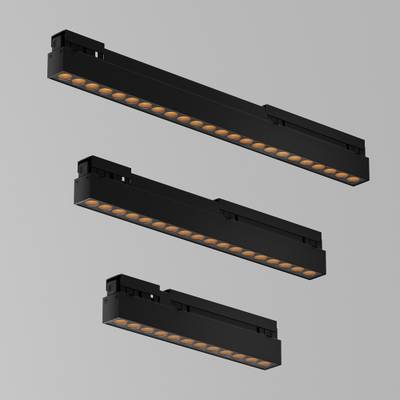 Уличный трековый светильник Points Exility IP 3000К 18Вт 36° черный O-TR02-2-S-18WB3K. TM Maytoni