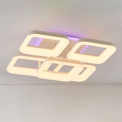 Citilux Паркер Смарт CL225A250E RGB Умная люстра Белая