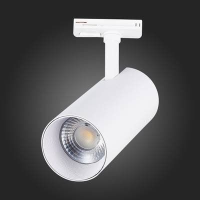 ST350.536.30.24 Св-к трек. Мат. белый LED 1*30W 3000K 2 700Lm Ra≥80 24° IP20 L177xW77xH204 100-240V